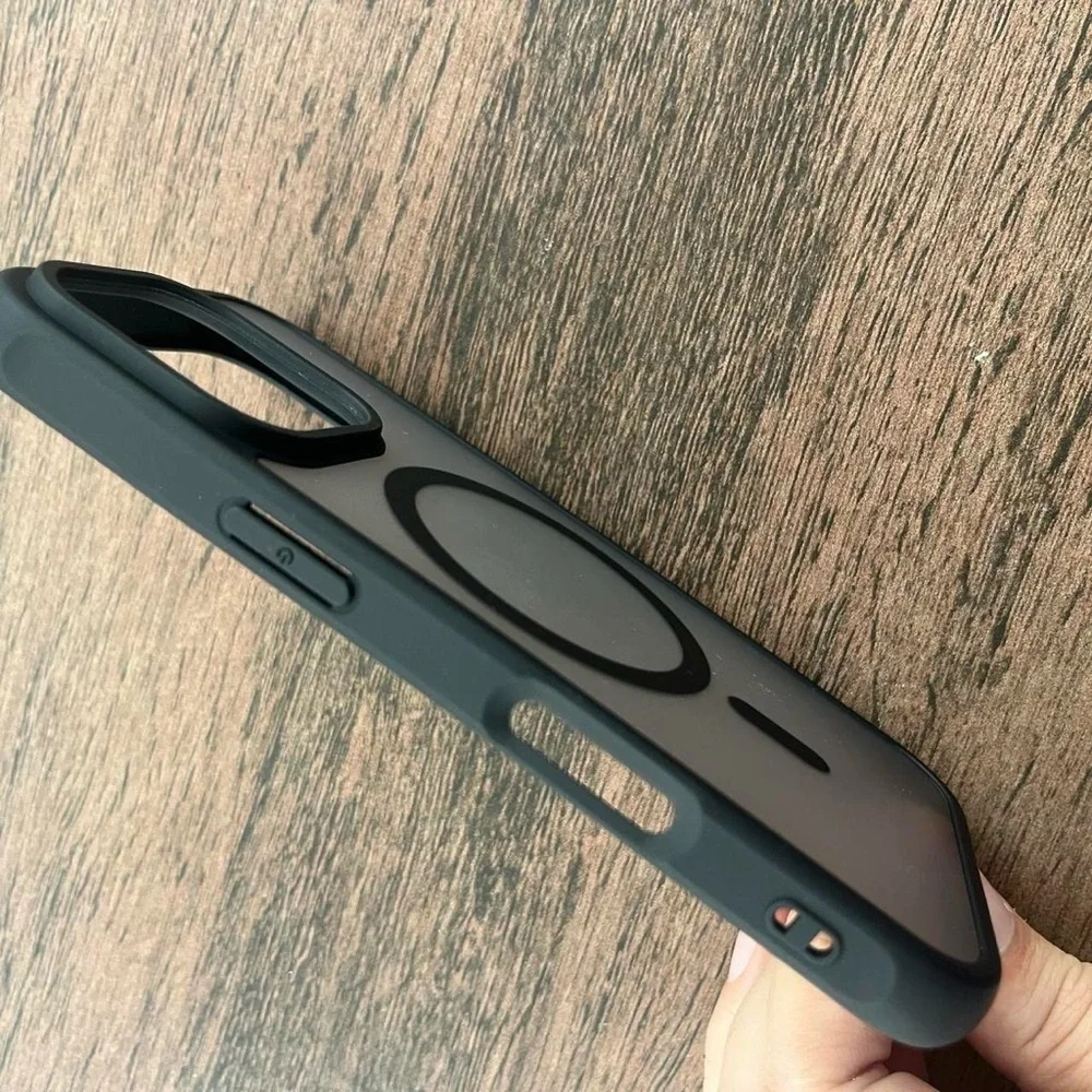 Sleek Black Phone Case